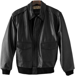 Excelled Men's Leather A-2 Bomber Jacket