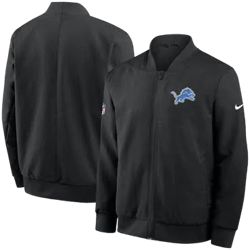 Nike Detroit Lions Sideline Full-Zip Bomber Jacket
