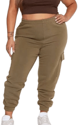 Fashion Nova Women's Let's Relax Jogger Sweatpants