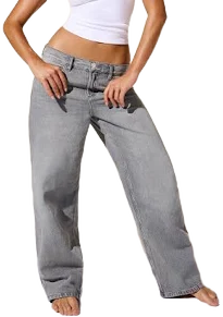 Garage Women's Low Rise Baggy Jeans