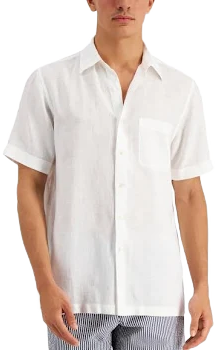 Club Room Men's Linen Shirt