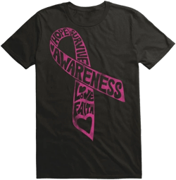 Pink Cancer Ribbon T-Shirt