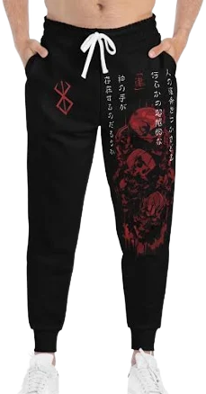 Berserk Sporty Graphic Joggers