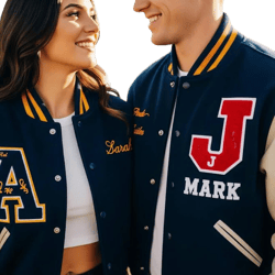 Custom Embroidery Varsity Baseball Jacket