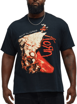 Fashion Nova Men's Korn Follow The Leader Short Sleeve Tee Shirt