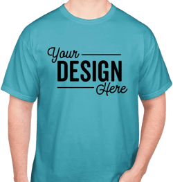 Custom Comfort Colors Lagoon T-shirt
