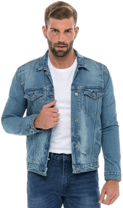 Men's Classic Denim Trucker Jacket