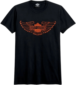Harley-Davidson Men's Winged Logo Tee Shirt