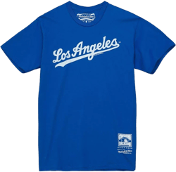 Mitchell & Ness Men's Los Angeles Dodgers Multi-Logo T-Shirt