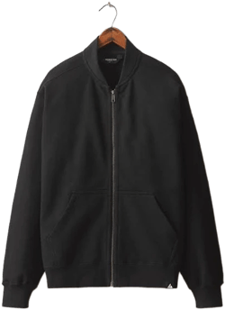 American Giant Men's Fleece Bomber Jacket Made In the USA