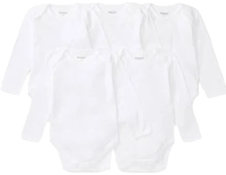 Burt's Bees Baby Organic Cotton Bodysuits (5-Pack)
