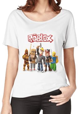 Roblox Logo Relaxed Fit T-Shirt