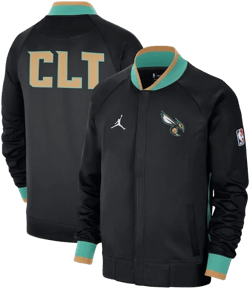 Nike Jordan Brand Men's Charlotte Hornets 2022/23 City Edition Showtime Thermaflex Full-Zip