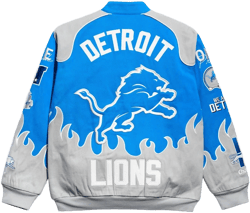 Detroit Lions Premium Racing Jacket