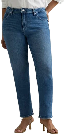 Quince Women's Luna Stretch Slim Straight Jeans