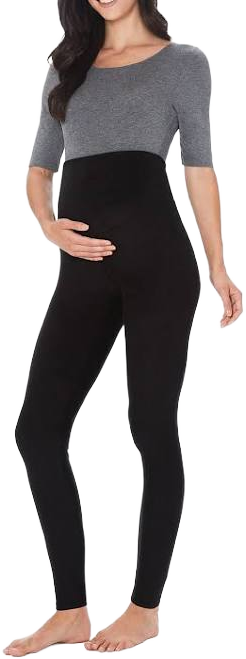 Cuddl Duds Women's Stretch Fleece Maternity Leggings