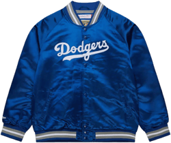 Mitchell & Ness Los Angeles Dodgers Royal Big Tall Satin Full-Snap Jacket