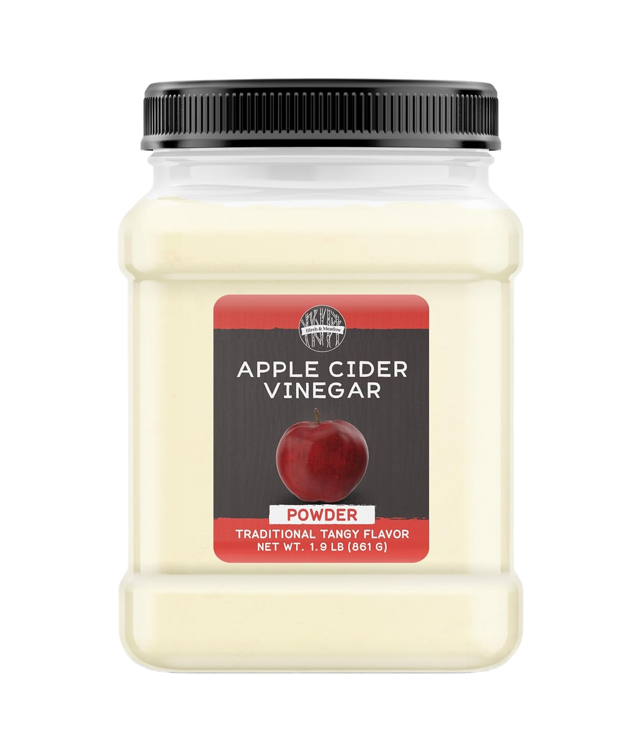 Birch & Meadow Apple Cider Vinegar Powder, 1.9 lbs, Cooking & Baking, Dry Vinegar, Tangy Flavor 30.4 Ounce (Pack of 1)