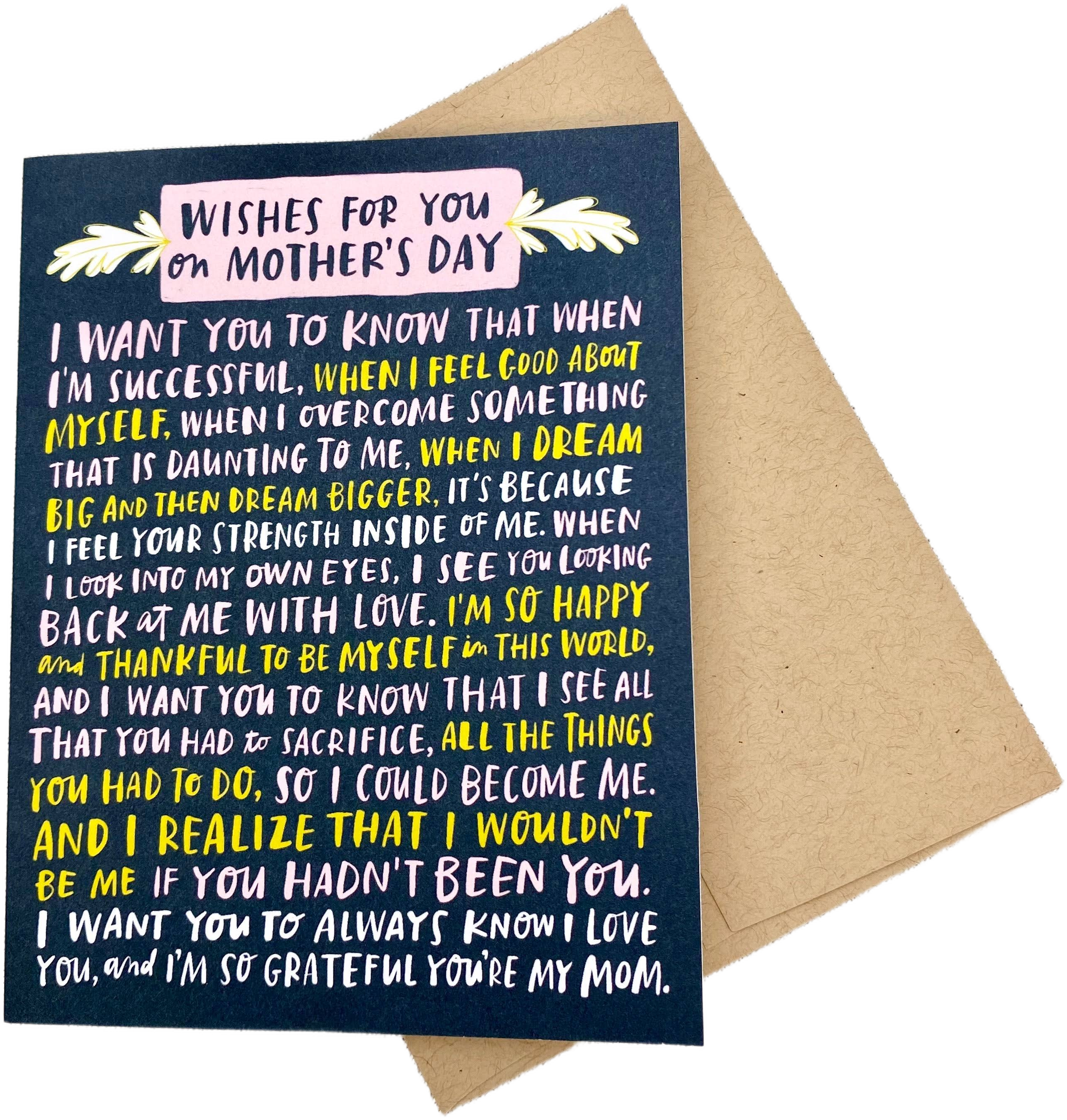 Wishes for You Mother's Day Card