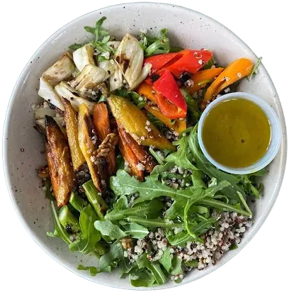 Desk Lunch Spring Quinoa Bowl