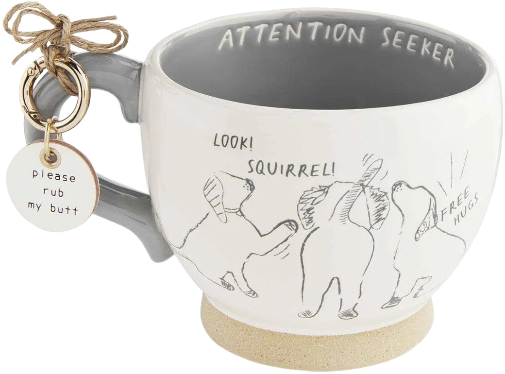 Mud Pie Dog Mug & Collar Charm Set