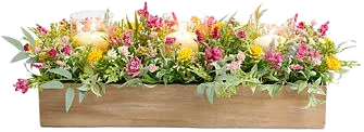 Kirkland's Home Tricolor Wildflower Centerpiece