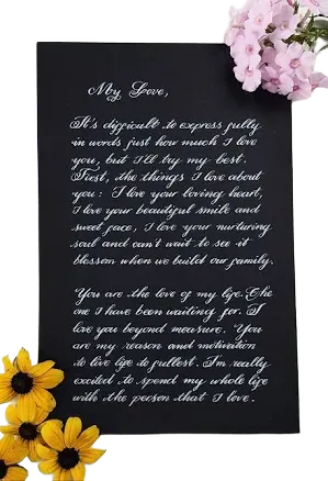 Personalized Handwritten Letter for Your Loved One