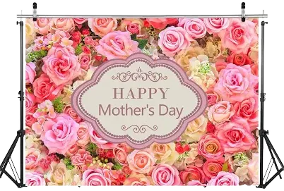 WOLADA Happy Mother's Day Photography Backdrop