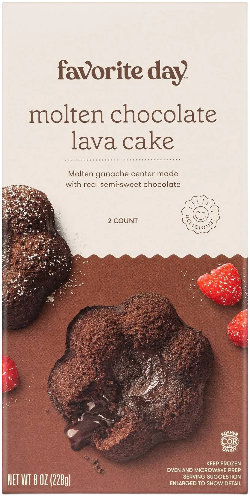 Favorite Day Molten Chocolate Lava Cake