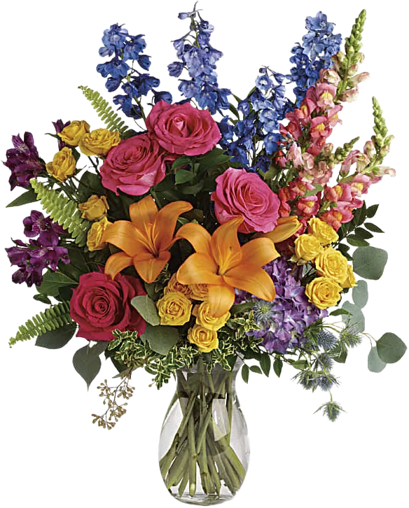 Teleflora Colors Of The Rainbow Bouquet