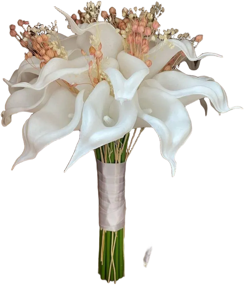 Chic White Bouquet With Boutonniere, White Bouquet For Wedding, Bridal Flower, Wedding Bouquet, White Flowers Bride Bouquet, Bridal Bouquet