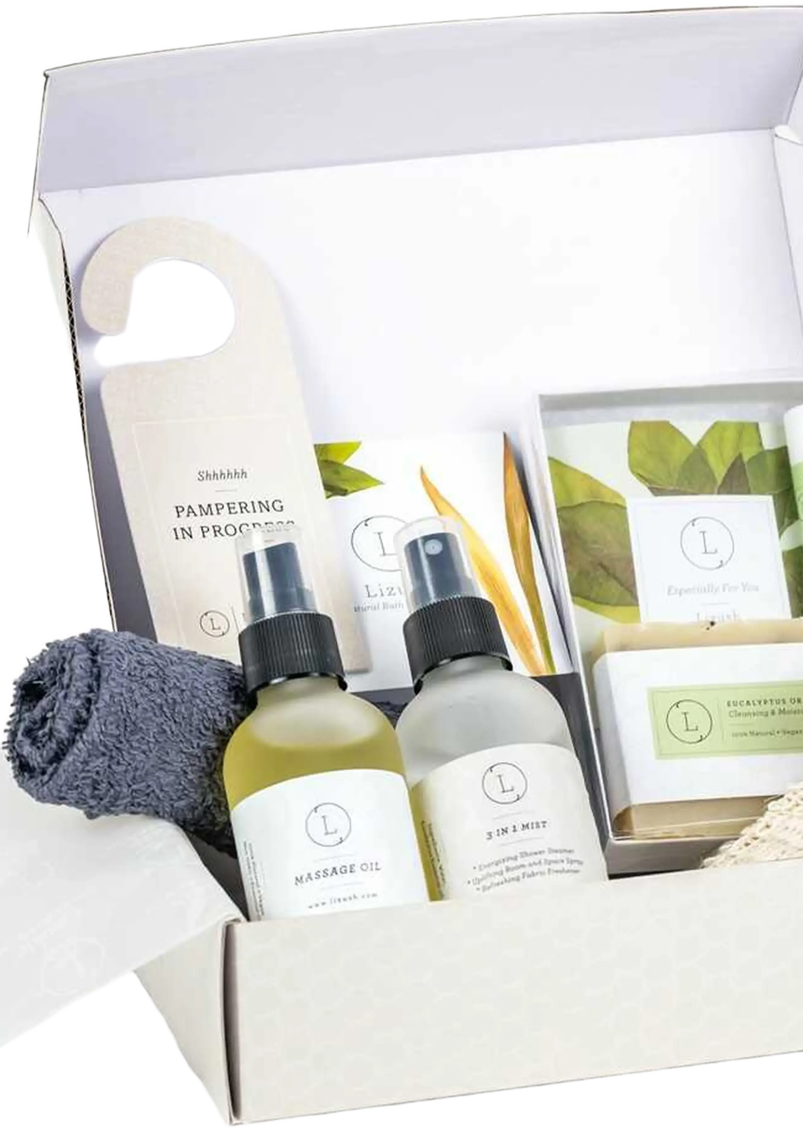 Lizush Massage Gift Box for Men and Women, Special Soothing and Massaging Set
