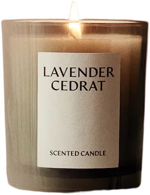 Scented Candle in Glass Holder