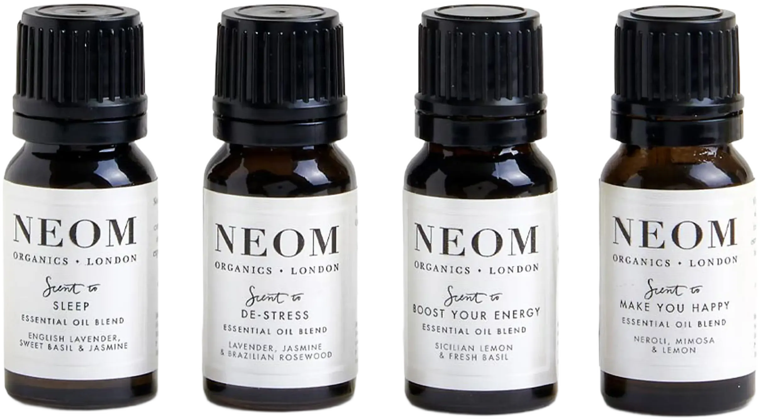 NEOM Wellbeing Essential Oil Blends Set