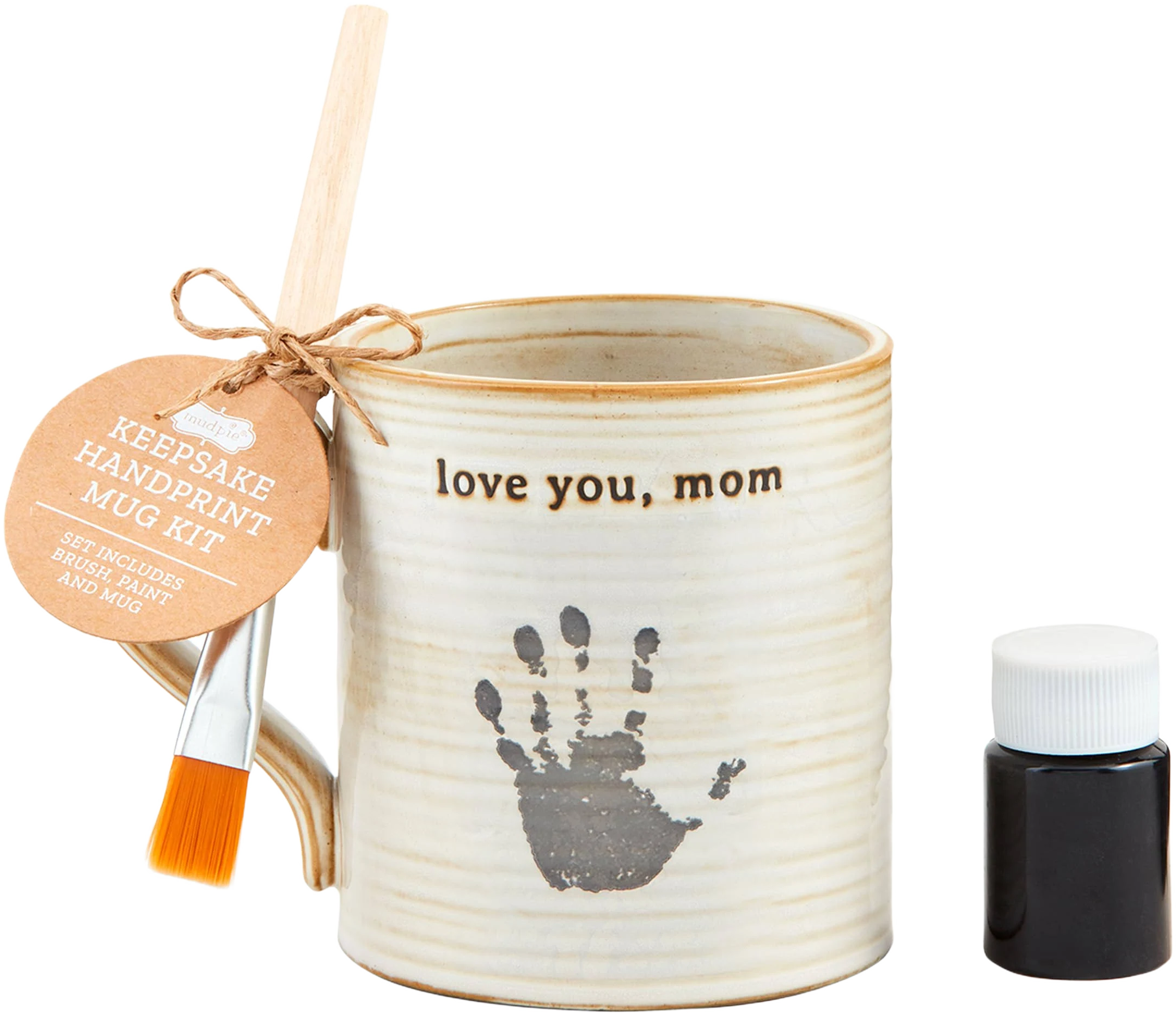 Mom Handprint Mug