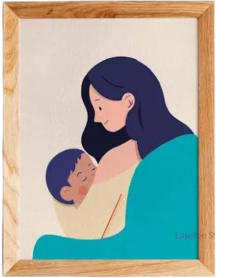 Minimalist & Morden Mom Art