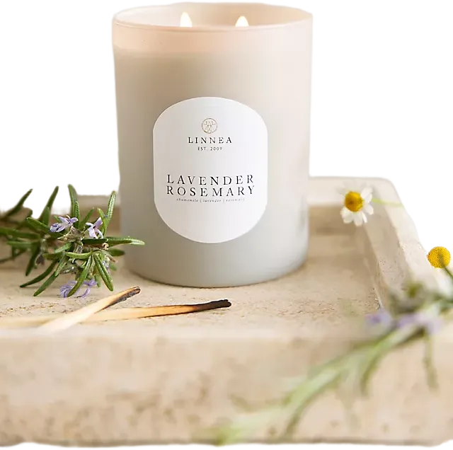 Linnea Candle, Lavender Rosemary