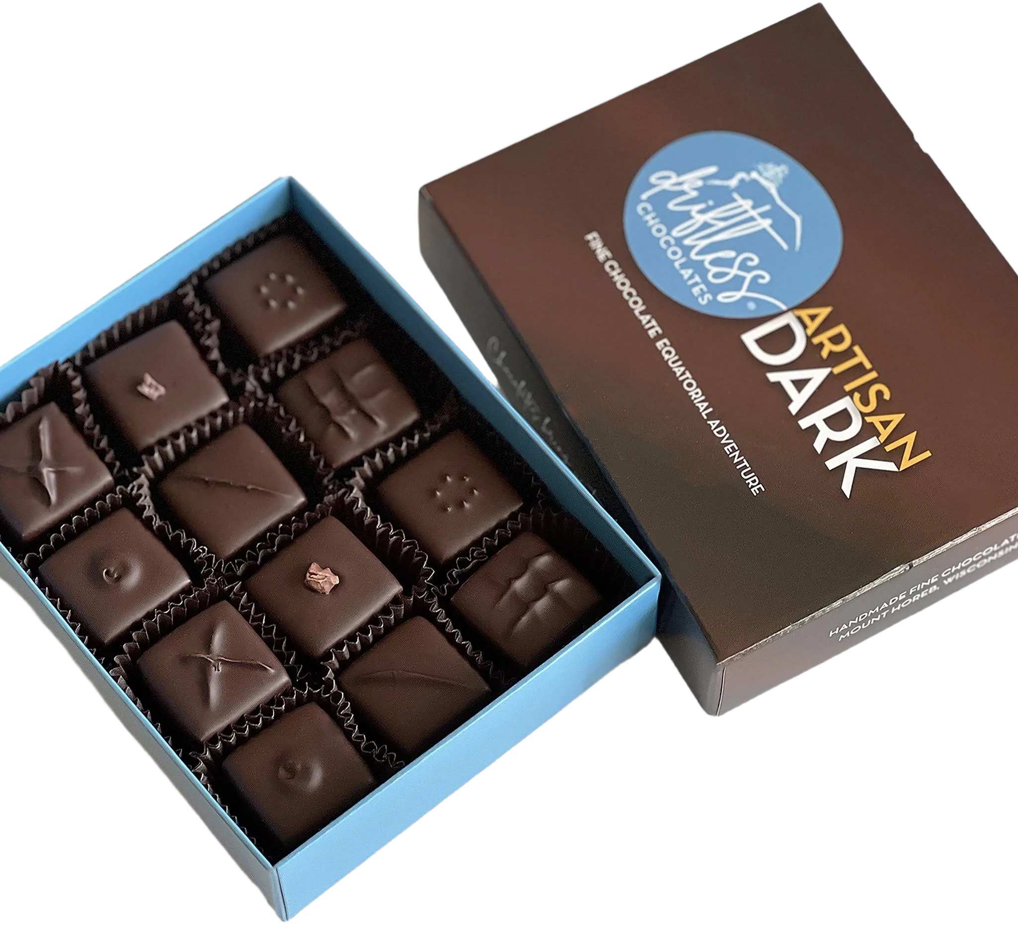 12-pc Artisan Dark - Chocolate Equatorial Adventure
