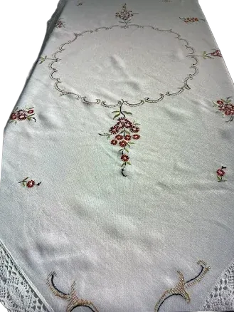 Nice Hand-Embroidered Tablecloth