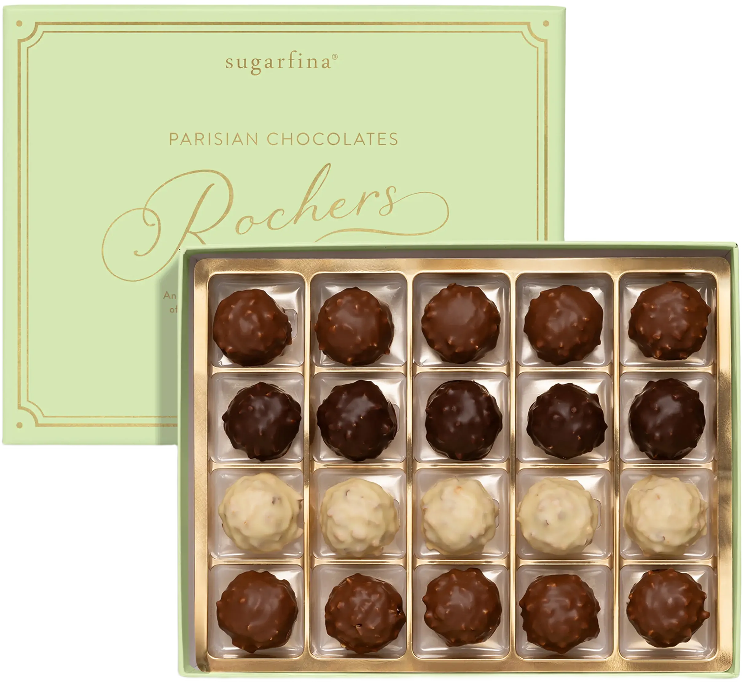 sugarfina Parisian Chocolates Rochers Gift Box