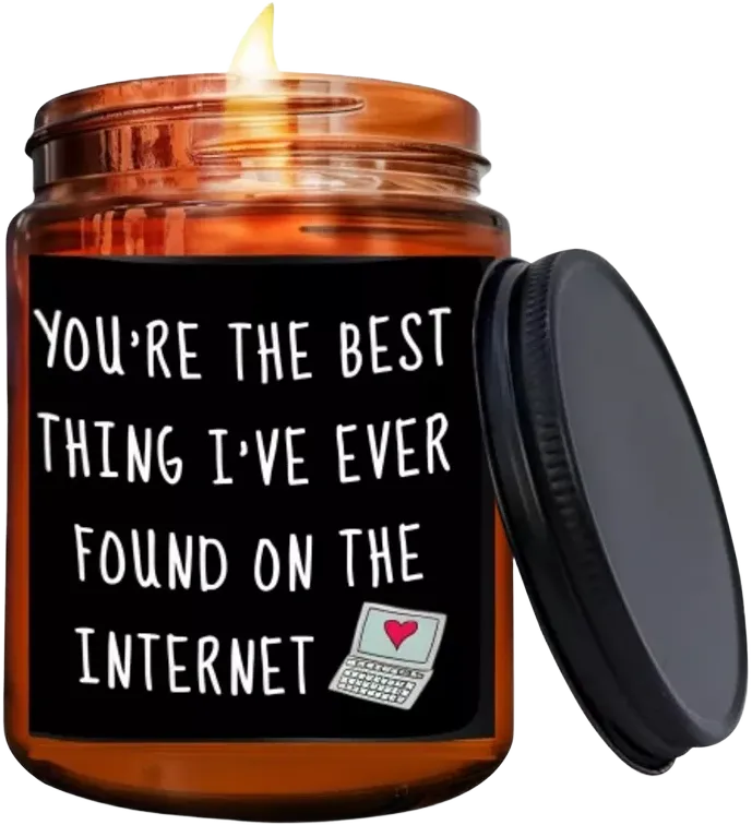 Lovery "You're The Best" Lavender Scented Soy Wax Candle, 10 oz.
