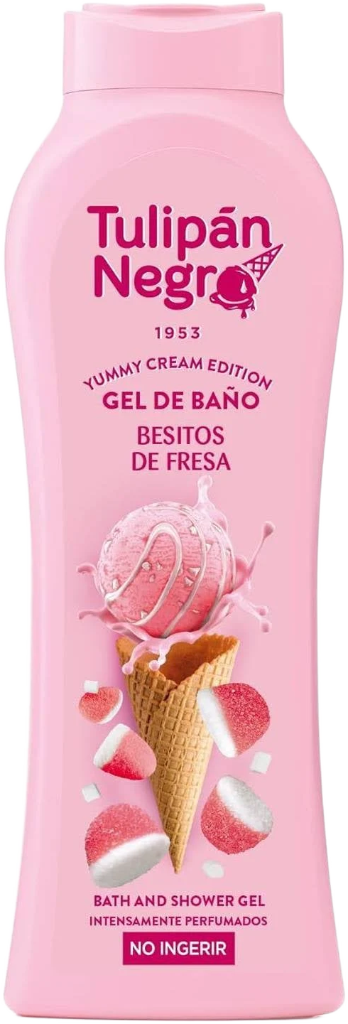 Tulipan Negro Yummy Cream Edition Strawberry Kisses Bath and Shower Gel