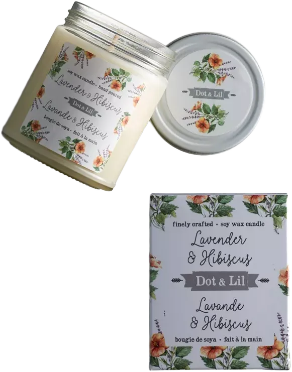 Dot & Lil Lavender Soy Candle