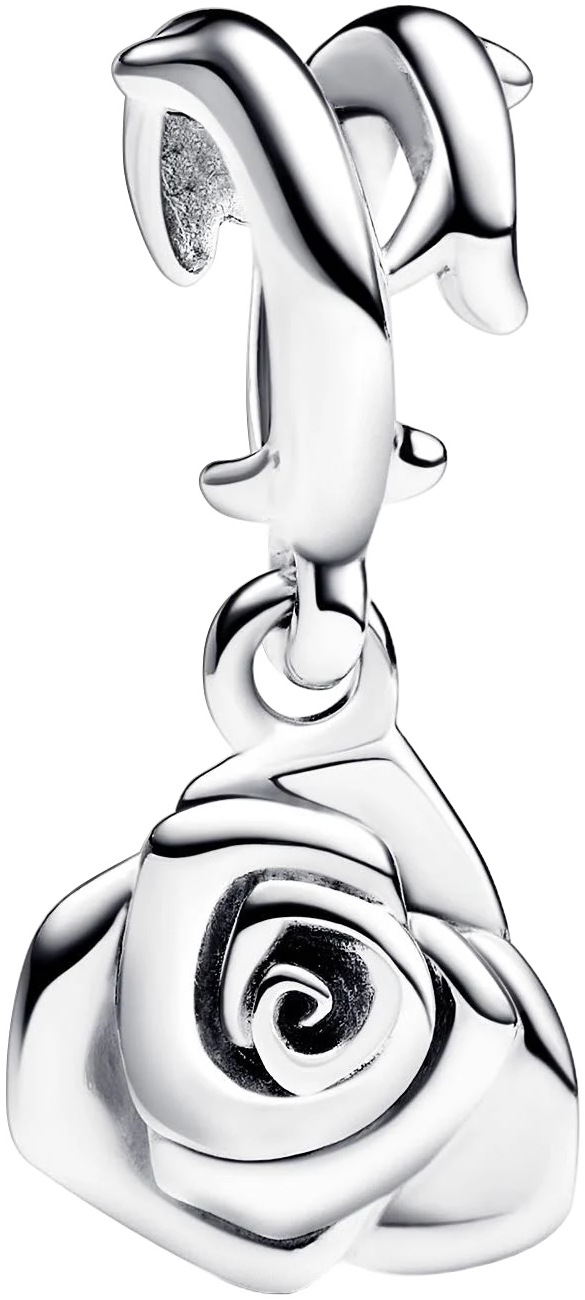 Pandora Heart & Mom Sterling Silver Dangle Charm