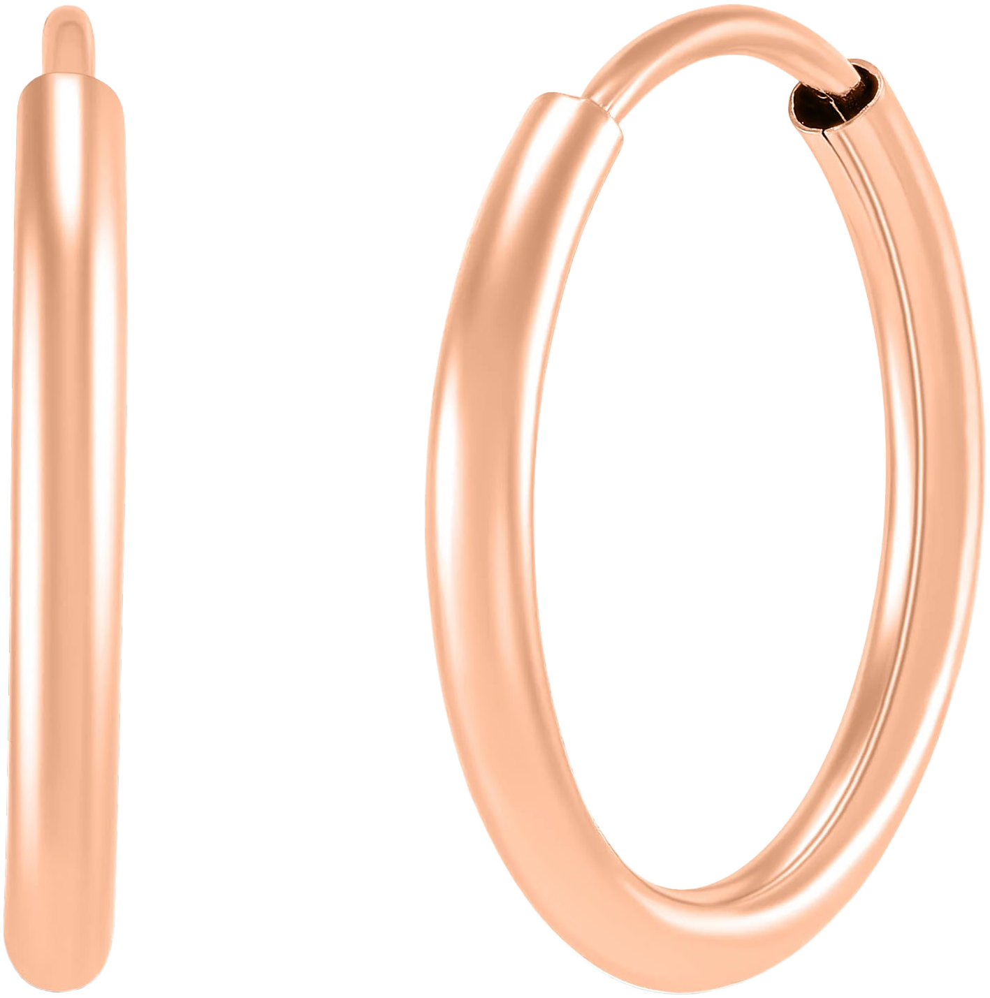 Helzberg Diamonds Hoop Earring 14K Gold
