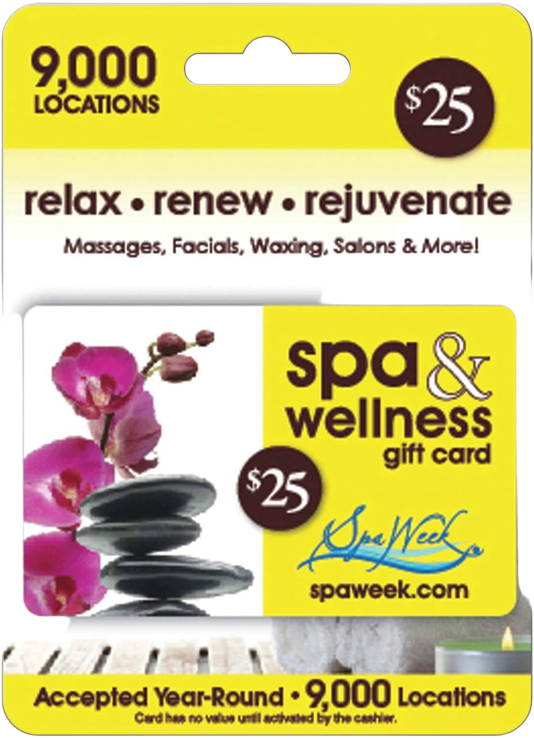 Spa Week Gift Card