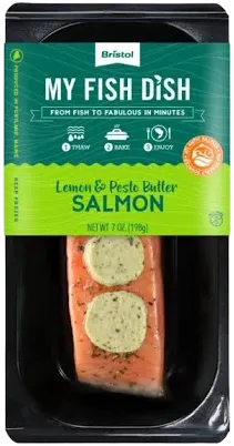 Bristol Farms Salmon, Lemon & Pesto Butter
