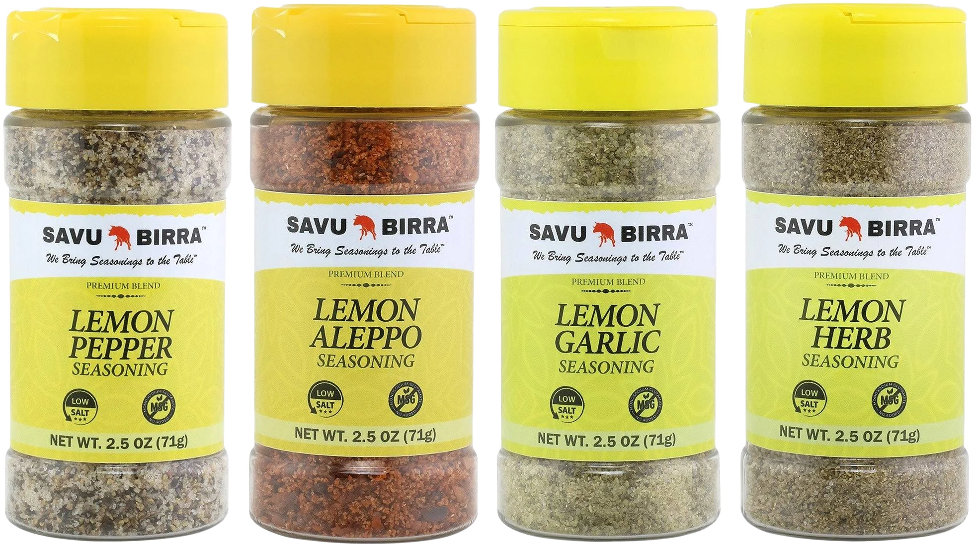 4 Pack Lemon Seasonings