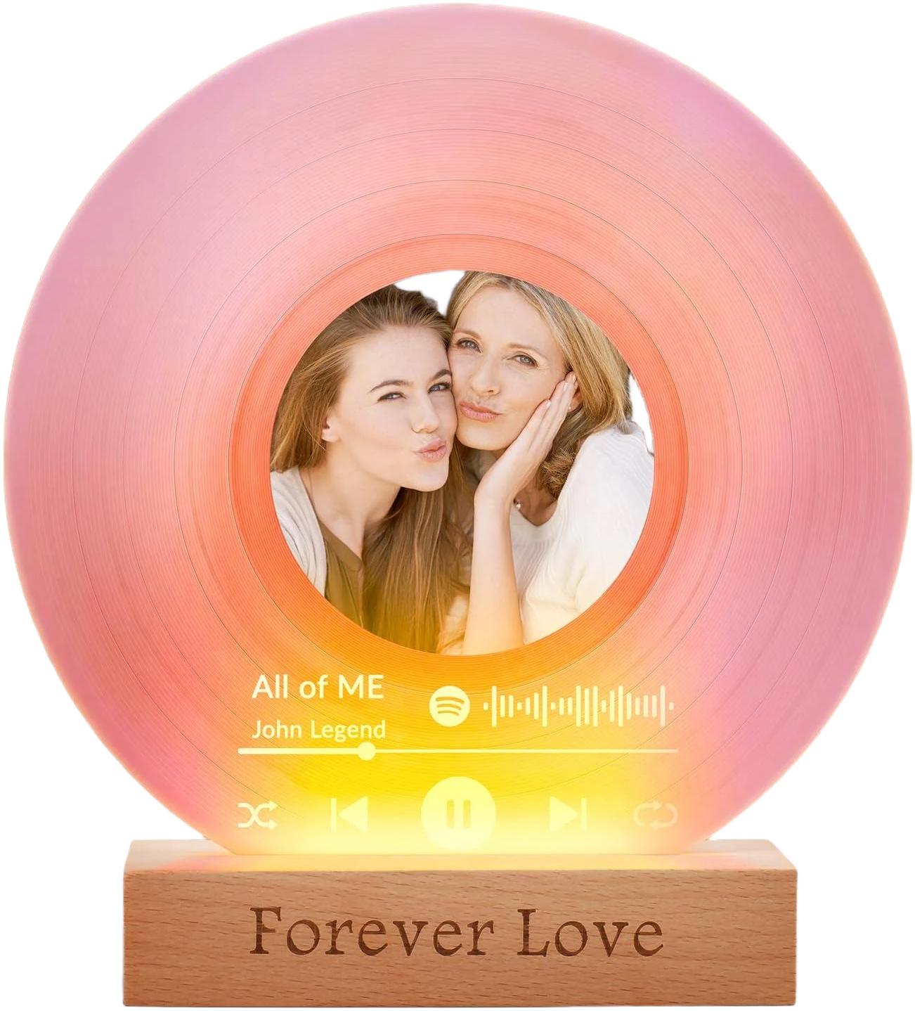 Custom Photo Vinyl Record