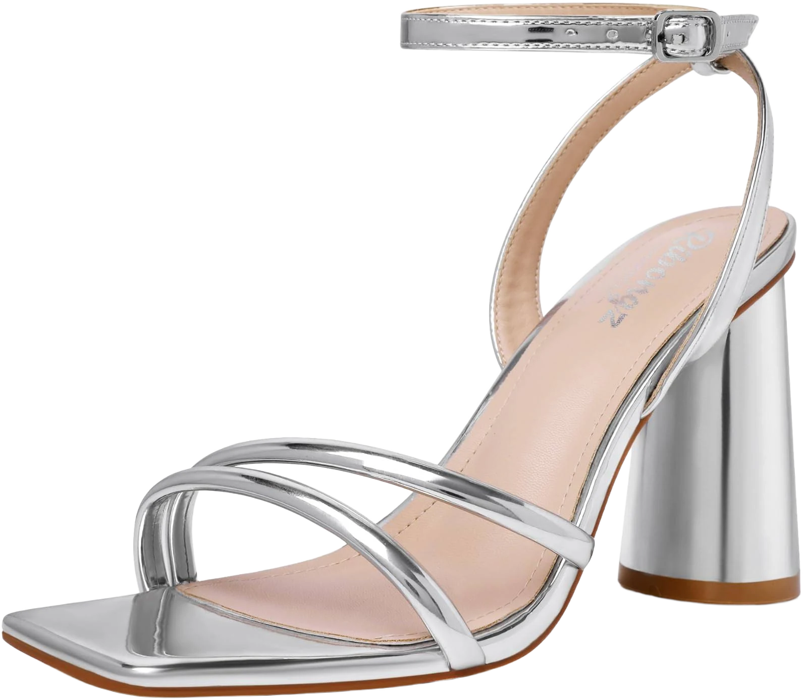 Women's Block Heel Ankle Strap Sandals